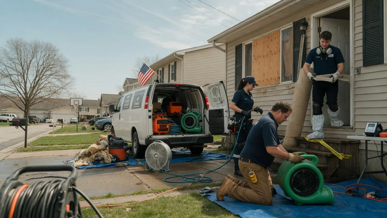 Water Damage Restoration in Carnegie, OK near me